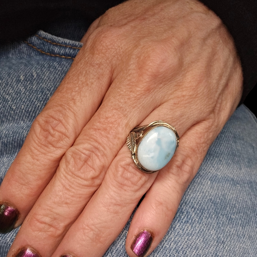 Larimar Ring - Picture 4 of 4
